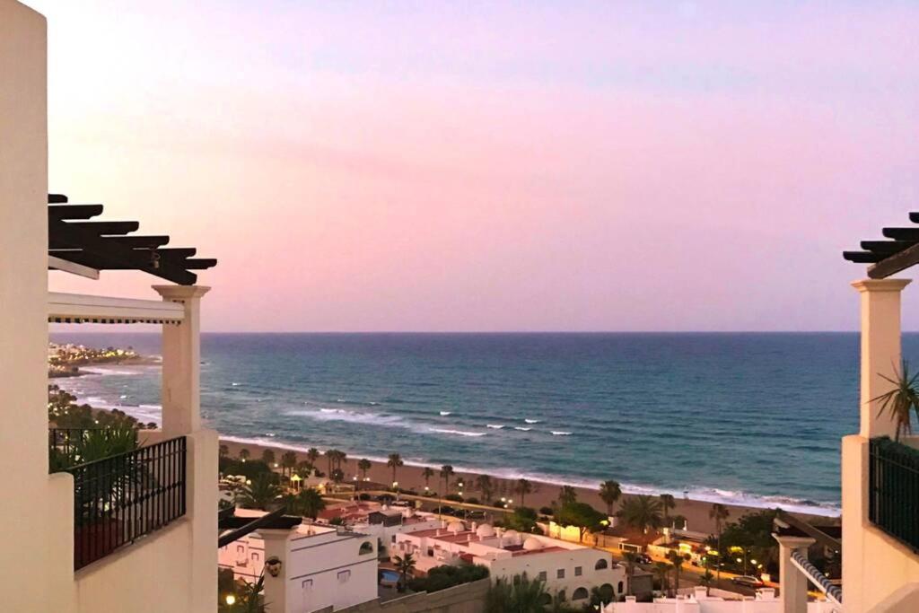 Penthouse With Large Terrace And Roof Solarium, With Amazing Sea Views Apartment Mojacar Ngoại thất bức ảnh